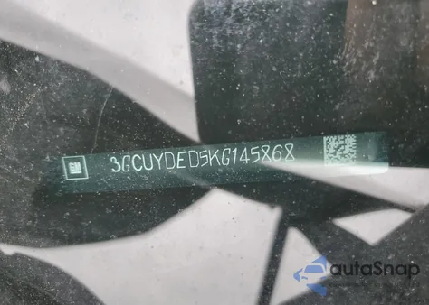 2019 Chevrolet Silverado 1500 Lt z USA, uszkodzony, nr VIN 3GCUYDED5KG145868